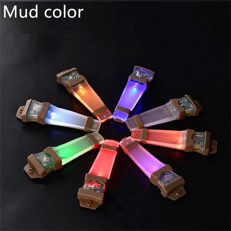 Helmet Flashlight Safety Signal Light for Tactical Use in Hunting, Hiking, and Cycling - Waterproof Outdoor Gear