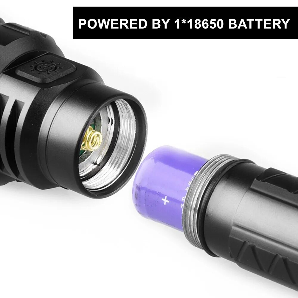 Hiking Light for Professional Hunting Night Reconnaissance - L2 Lamp Beads, Waterproof, Rechargeable Torch
